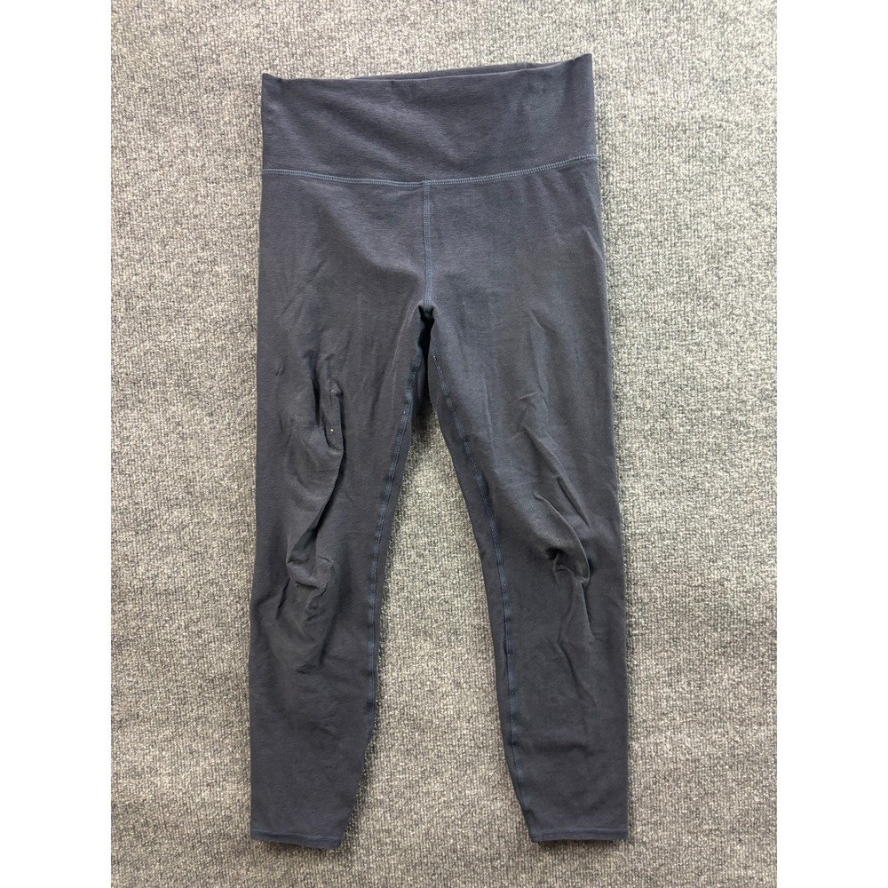 Vuori Leggings Womens Small Gray High Rise Pocket Athletic Yoga Workout